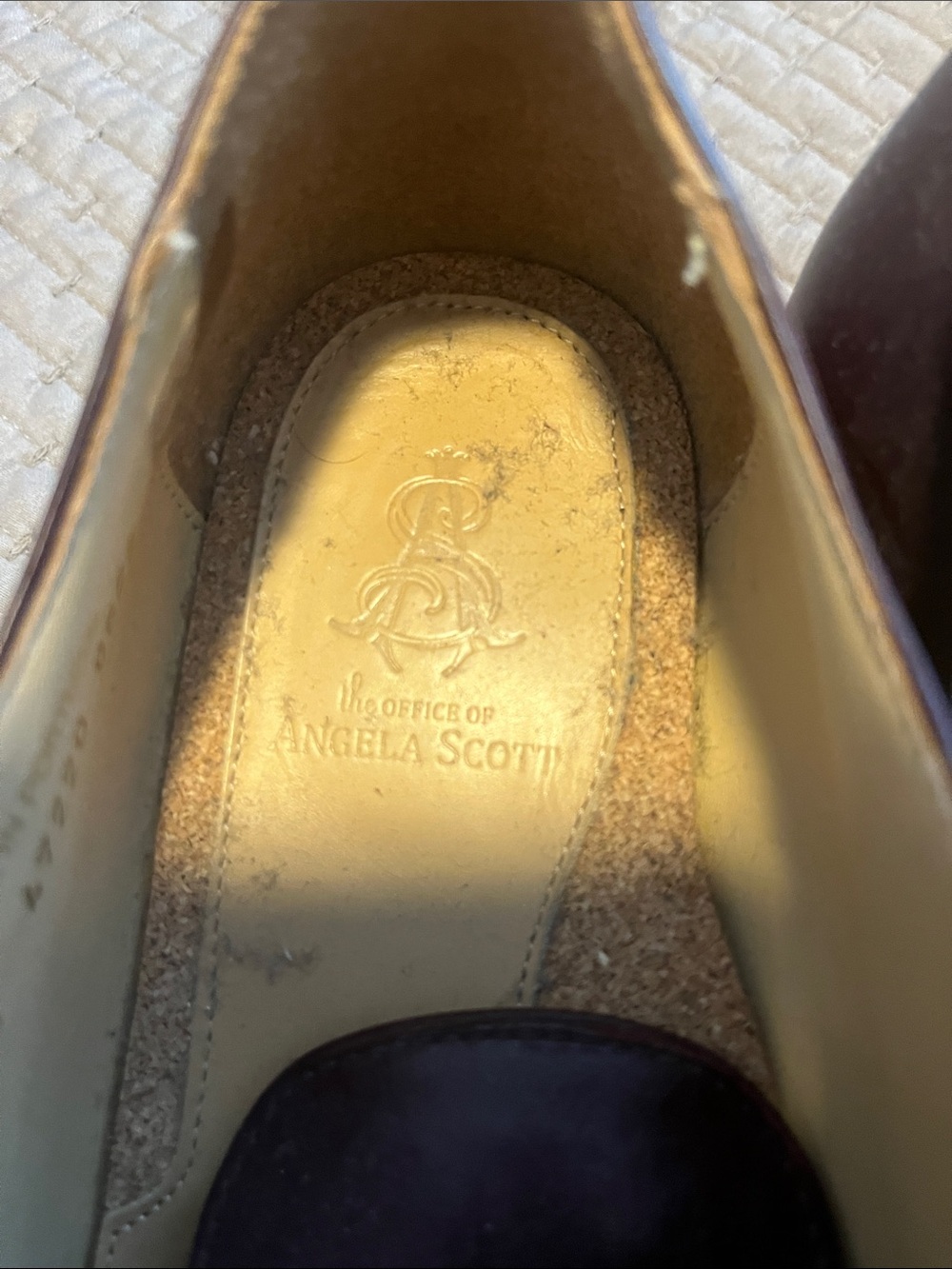 Office of Angela Scott Kiltie Loafer with Detachable Flaps EUC, size 9 - Picture 5 of 7